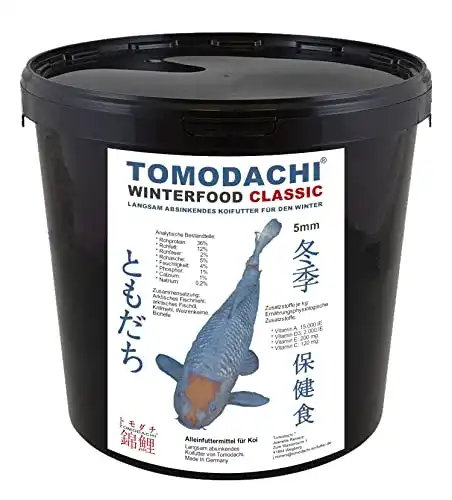 Koifutter Tomodachi , Winterfutter für Koi, langsam sinkend