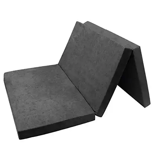 Klappmatratze 120×200 FORTISLINE Gästematratze 10. Grau XXL