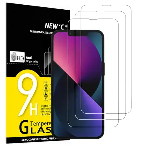 iPhone-13-Mini-Panzerglas NEW’C 3 Stück, Panzer Schutz Glas