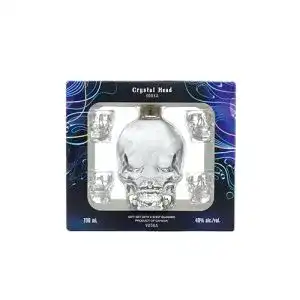 Crystal-Head-Vodka Crystal Head Vodka 40% Vol. 0,7l Geschenkbox