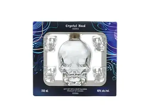 Crystal-Head-Vodka Crystal Head Vodka 40% Vol. 0,7l Geschenkbox