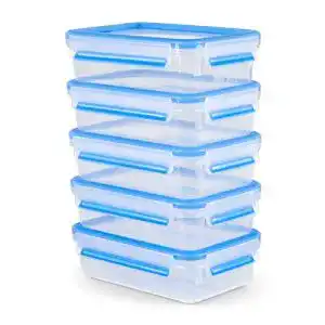 Vorratsdosen stapelbar Emsa Clip & Close Mealprep-Set N10307