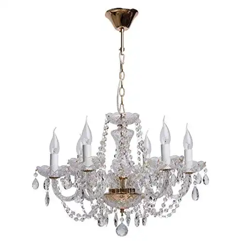 Kronleuchter MW-Light 367012606 Klassischer Kristall 6 Armig