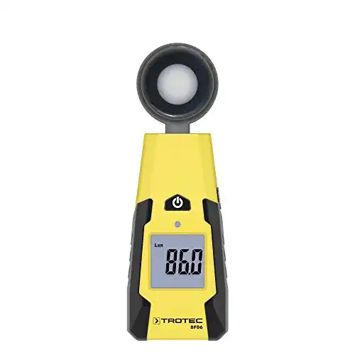 Luxmeter TROTEC BF06 Lichtstärkemessung Detektor Infrarot-Filter