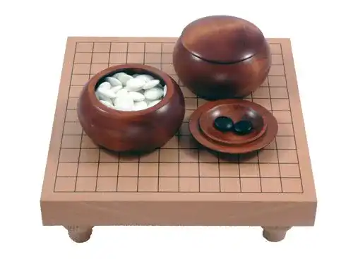 Go-Spiel Hebsacker Verlag : 13×13-Tisch-Set, dunkel