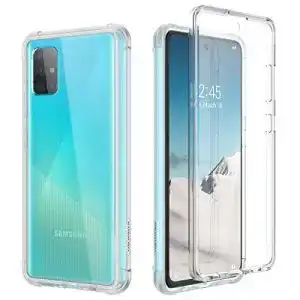 Samsung-Galaxy-A51-Hülle SURITCH, Transparent, 360 Grad