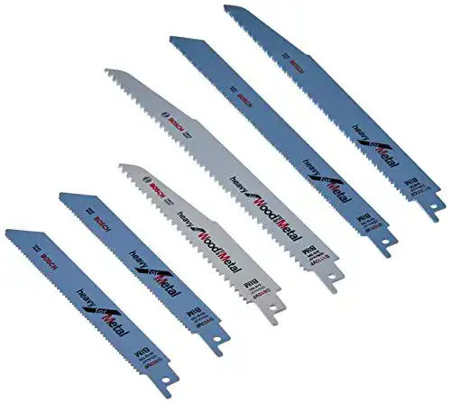 Säbelsägeblätter Bosch Professional 6tlg. Säbelsägeblatt-Set