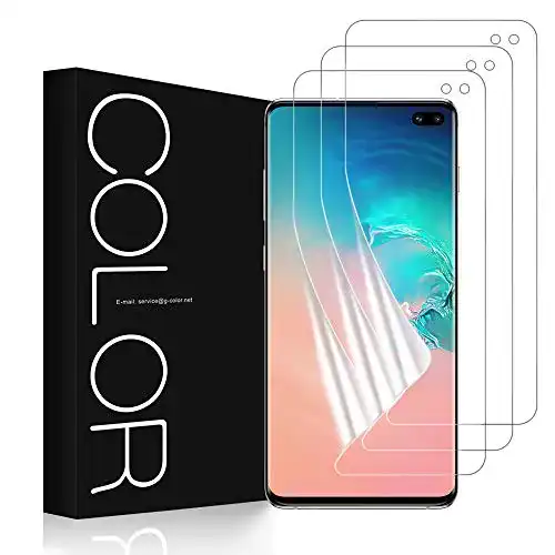 Samsung-Galaxy-S10-Plus-Schutzfolie G-Color, 3Stück, TPU