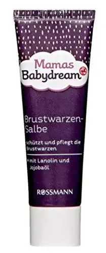 Brustwarzensalbe Mamas Babydream mit Lanolin & Jojobaöl, 30 ml