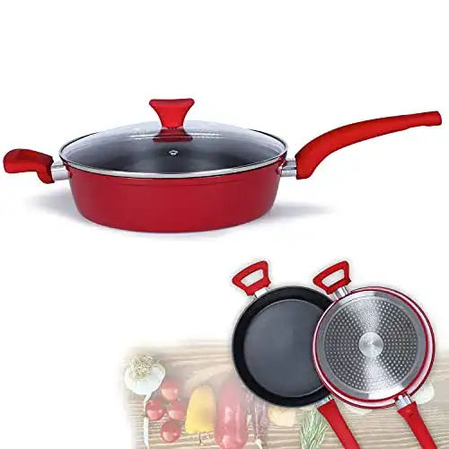 Kochtopf 5 Liter Livoo feel good moments Schmorpfanne 26 cm