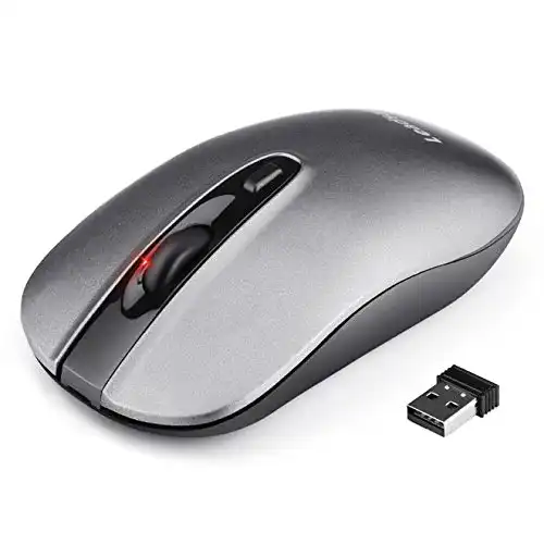 USB-C-Maus LeadsaiL Wiederaufladbare Funkmaus, 2.4G