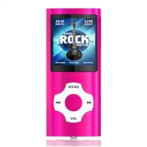 MP3-Player 16 GB Tabmart ® MP3 MP4, 1,81 Zoll Farbdisplay