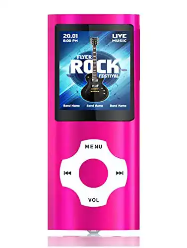 MP3-Player 16 GB Tabmart ® MP3 MP4, 1,81 Zoll Farbdisplay