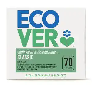 Spülmaschinentabs öko ECOVER Classic Zitrone & Limette 70 Stück