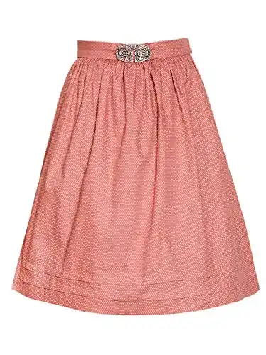 Dirndlschürze MarJo Leder & Tracht mit Schnalle 68er Länge