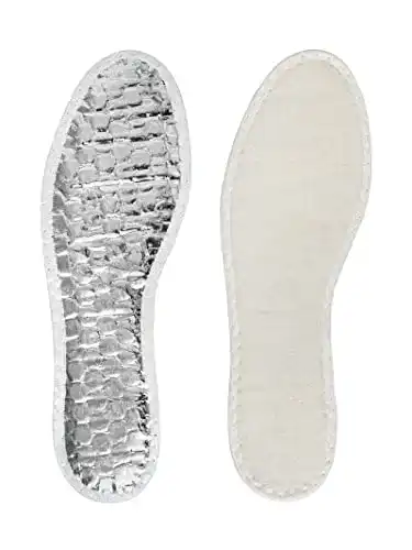 Einlegesohlen Bama Alutherm Airtech Kid , Weiß/Silber, 24 EU
