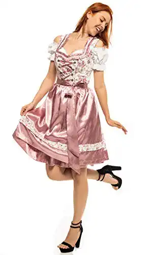 Dirndl Damen Lifos 0220 Dirndl Germandress 3Tlg. Gr.34