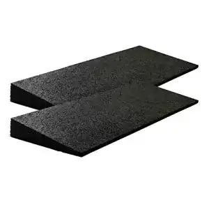 Rollstuhlrampe Szagato Bordsteinrampe Gummi 500x200x43 Set