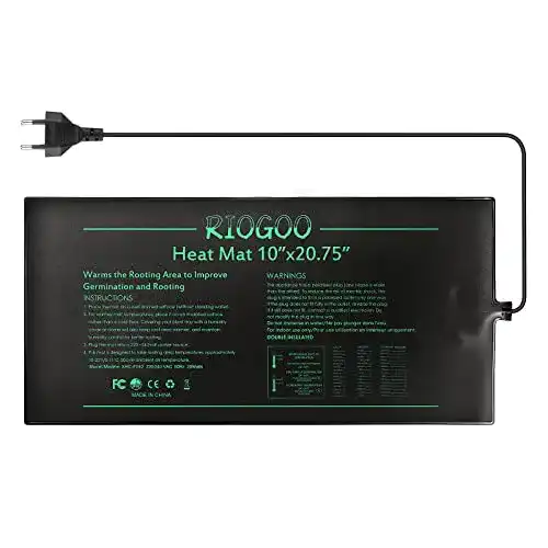 Heizmatte Pflanzen RIOGOO strapazierfähig 10″ x 20,75″