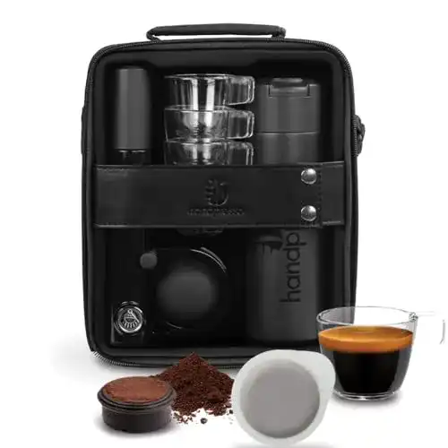 Die beste Tragbare Espressomaschine Handpresso 48241 Pump Set schwarz 2026 Test Bestseller Tragbare Espressomaschine Handpresso 48241 Pump Set schwarz