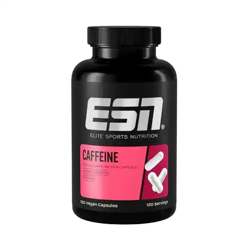 Die beste Koffeintabletten ESN Caffeine Caps, 120 Kaps. 2026 Test Bestseller Koffeintabletten ESN Caffeine Caps, 120 Kaps.