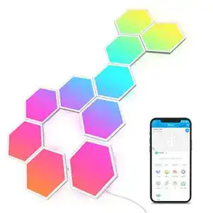 Govee-LED Govee Glide Hexa LED Panels, 10 RGBIC Smart Wandleuchte