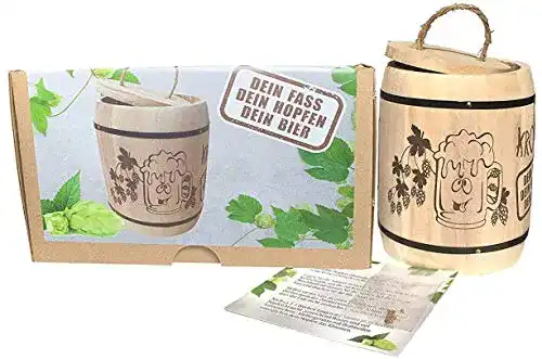 Hopfen-Samen KRONLY Biergeschenk Anzuchtset Hopfen
