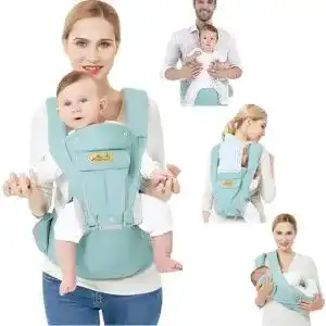 Kindertrage Viedouce Babytrage, ergonomisch mit Hüftsitz