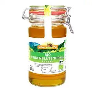 Bio-Honig ImkerPur Bio-Lindenblüten-Honig, 1 kg, Zitronen-Note
