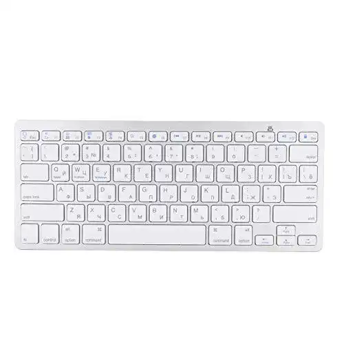 Russische Tastatur Yunir, tragbare ultradünne Bluetooth-Tastatur