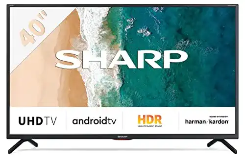 Sharp-Fernseher SHARP 40BN6EA Android TV 4K Ultra HD LED