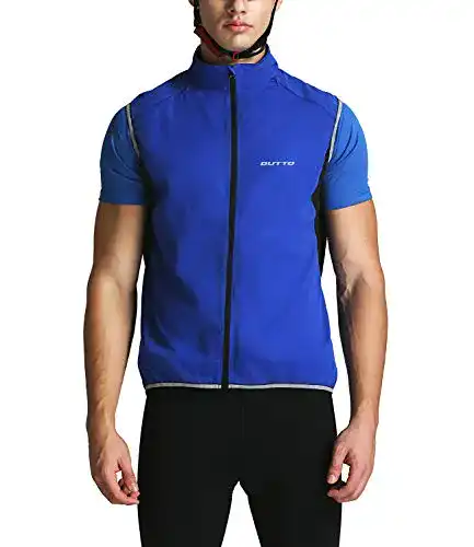 Fahrradweste Herren OUTTO Herren Fahrradwesten, Blau, M