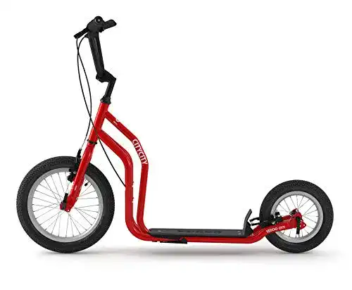 Yedoo-Tretroller Yedoo City Scooter RunRun 16/12 Zoll rot