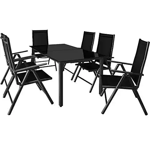 Gartentisch mit Stühlen Set