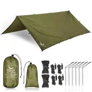 Tarp PURE HANG Premium Zeltplane 3×3 für Hängematte Outdoor