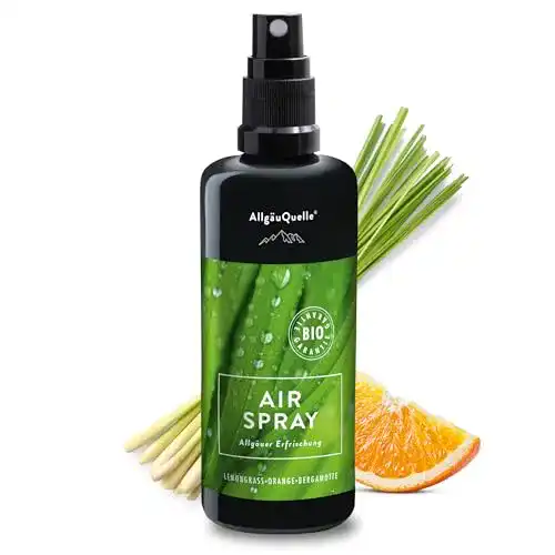 Raumspray AllgäuQuelle Naturprodukte, Lemongrass Orange
