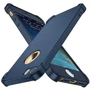 iPhone-SE-Hülle ORETECH, mit 2X Panzerglas Schutzfolie