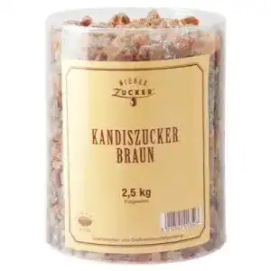 Kandiszucker Wiener Zucker Wiener braun 2,5kg