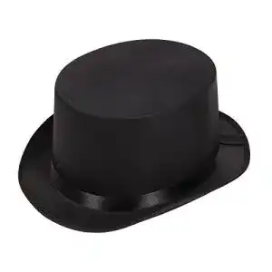 Zylinder-Hut Alsino Gala Hut mit Satin Band Chapeau 20er