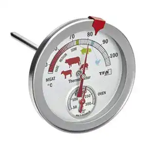 Bratenthermometer TFA Dostmann 141027 Analog, Edelstahl
