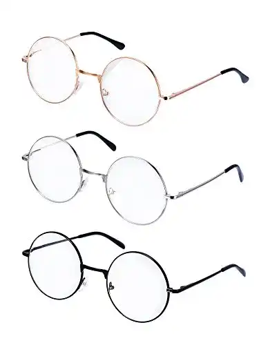 Retrobrille Mudder eBoot Metall Frame Runde Brille Retro Metall