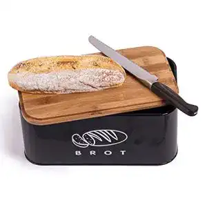 Brotkasten klein SYLANDO Brotkasten mit großer Kapazität