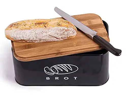 Brotkasten klein SYLANDO Brotkasten mit großer Kapazität