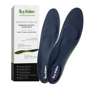 Einlegesohlen Erwachsene Hey Nature Memory Foam