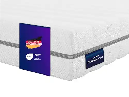 Matratze 140 x 220 Traumnacht Orthopädisch 7-Zonen Kaltschaum