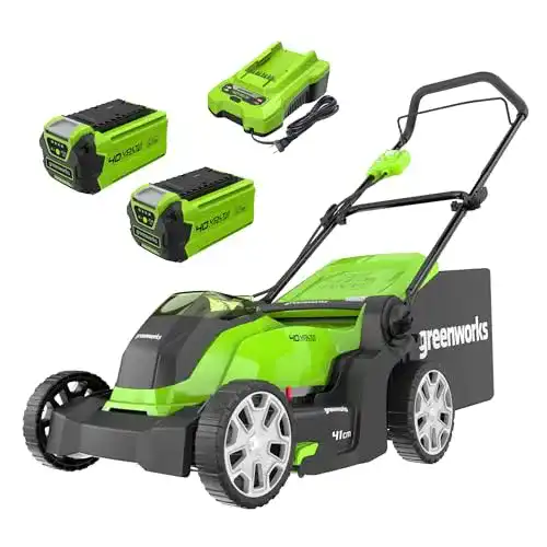Rasenmäher mit Antrieb Greenworks Tools, G40LM41K2X