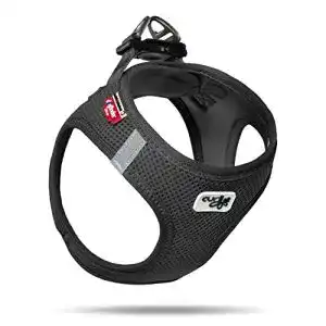 Hundegeschirr Auto Curli Geschirr Vest Air-Mesh, M (45 – 50 cm)