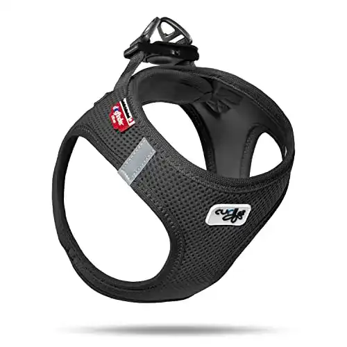 Hundegeschirr Auto Curli Geschirr Vest Air-Mesh, M (45 – 50 cm)