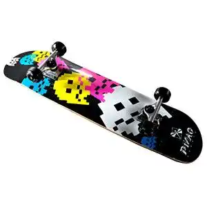 Skateboard PiNAO Sports – Nalu mit Arcade-Design 7-schichtiges