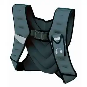 Gewichtsweste Tunturi zum Laufen, Unisex Weste mit 5 kg Gewicht
